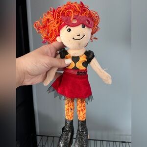 Groovy girl Ember with Red and Orange Outfit